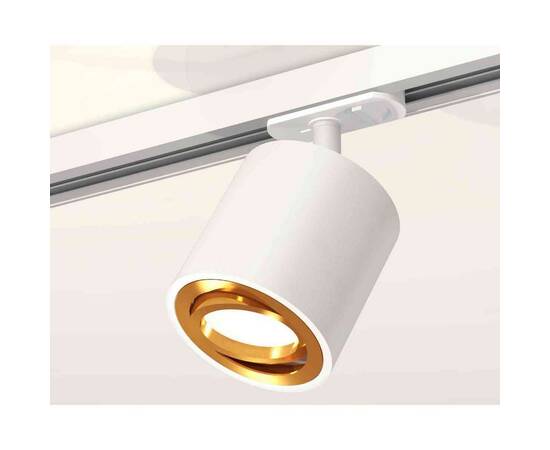 Комплект трекового светильника Ambrella light Track System XT7531020 SWH/PYG белый песок/золото желтое полированное (A2536, C7531, N7004), изображение 3