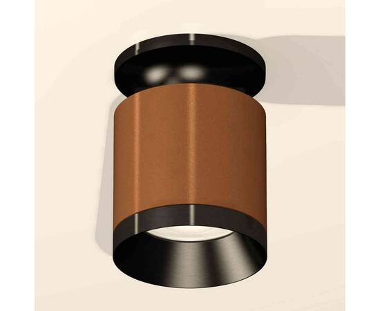 Комплект накладного светильника Ambrella light Techno Spot XS7404101 SCF/PBK кофе песок/черный полированный (N7926, C7404, N7031), изображение 3