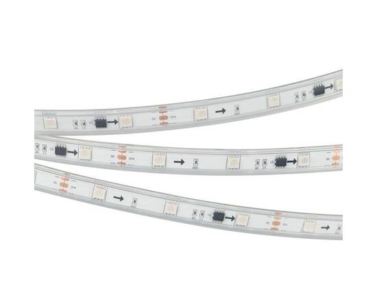 Светодиодная влагозащищенная лента Arlight 7,2W/m 30LED/m 5060SMD разноцветная 5M SPI-P-B30-12mm 12V