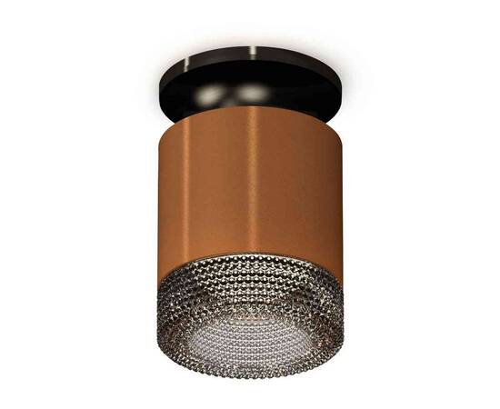 Комплект накладного светильника Ambrella light Techno Spot XS7404102 SCF/BK кофе песок/тонированный (N7926, C7404, N7192)
