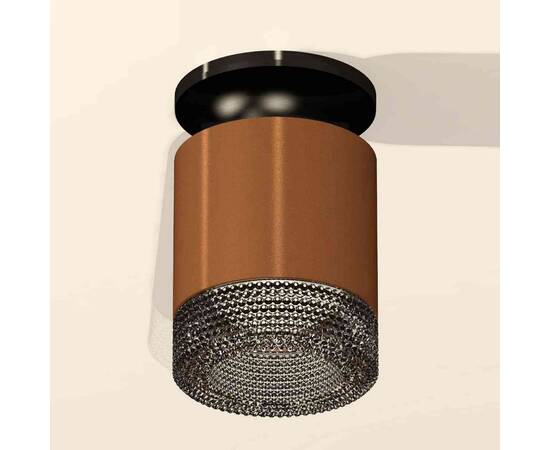 Комплект накладного светильника Ambrella light Techno Spot XS7404102 SCF/BK кофе песок/тонированный (N7926, C7404, N7192), изображение 3