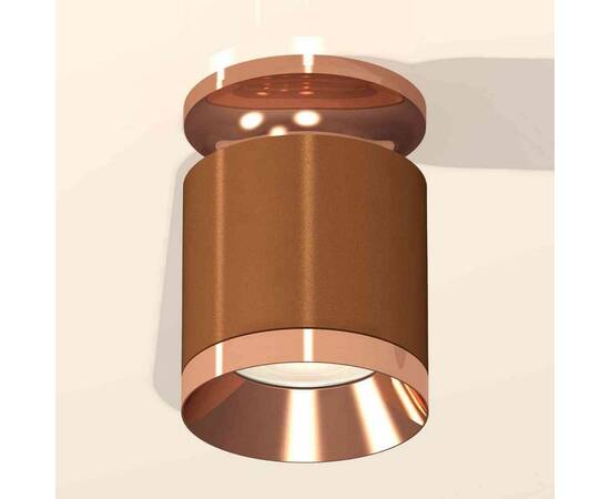 Комплект накладного светильника Ambrella light Techno Spot XS7404141 SCF/PPG кофе песок/золото розовое полированное (N7930, C7404, N7035), изображение 3