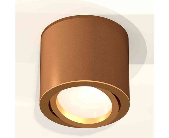 Комплект накладного светильника Ambrella light Techno Spot XS7404001 SCF/PYG кофе песок/золото желтое полированное (C7404, N7004), изображение 3