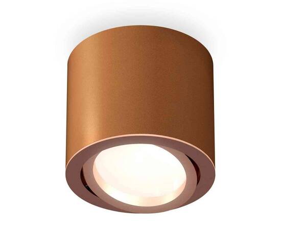 Комплект накладного светильника Ambrella light Techno Spot XS7404002 SCF/PPG кофе песок/золото розовое полированное (C7404, N7005)