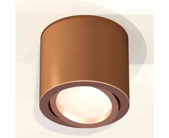 Комплект накладного светильника Ambrella light Techno Spot XS7404002 SCF/PPG кофе песок/золото розовое полированное (C7404, N7005), изображение 3