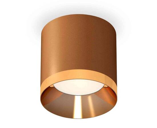 Комплект накладного светильника Ambrella light Techno Spot XS7404010 SCF/PYG кофе песок/золото желтое полированное (C7404, N7034)