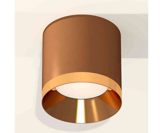 Комплект накладного светильника Ambrella light Techno Spot XS7404010 SCF/PYG кофе песок/золото желтое полированное (C7404, N7034), изображение 3