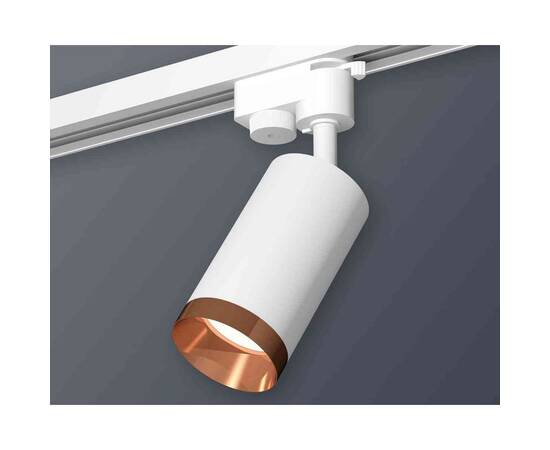 Комплект трекового светильника Ambrella light Track System XT6322065 SWH/PPG белый песок/золото розовое полированное (A2520, C6322, N6135), изображение 2