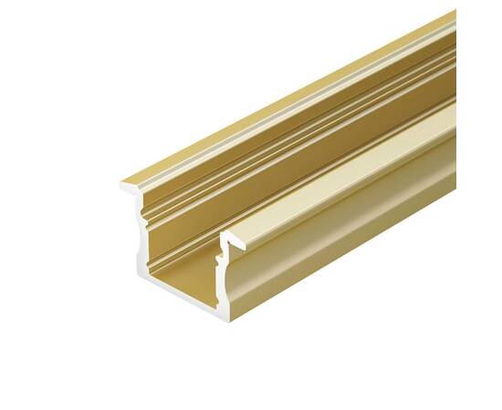 Встраиваемый профиль Arlight ARH-LINE-2315-F-2000 ANOD GOLD 039991, изображение 3