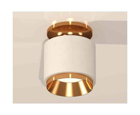 Комплект накладного светильника Ambrella light Techno Spot XS7510120 SWH/PYG белый песок/золото желтое полированное (N7929, C7510, N7034), изображение 3