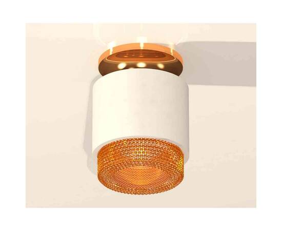Комплект накладного светильника Ambrella light Techno Spot XS7510122 SWH/CF белый песок/кофе (N7929, C7510, N7195), изображение 3