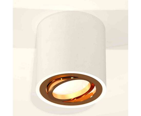 Комплект накладного светильника Ambrella light Techno Spot XS7531004 SWH/PYG белый песок/золото желтое полированное (C7531, N7004), изображение 3