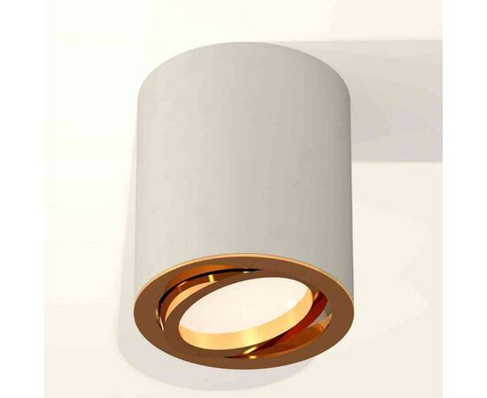Комплект накладного светильника Ambrella light Techno Spot XS7423022 SGR/PYG серый песок/золото желтое полированное (C7423, N7004), изображение 3