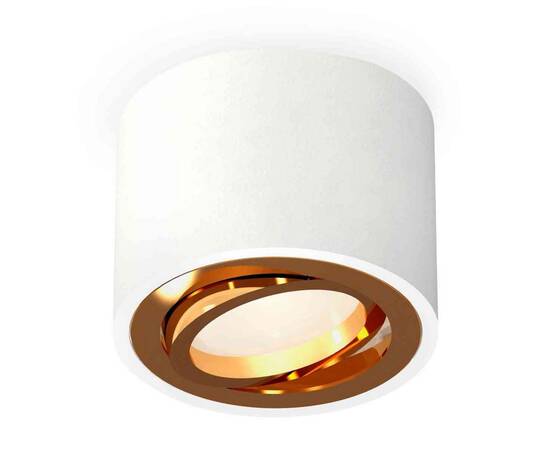 Комплект накладного светильника Ambrella light Techno Spot XS7510004 SWH/PYG белый песок/золото желтое полированное (C7510, N7004)