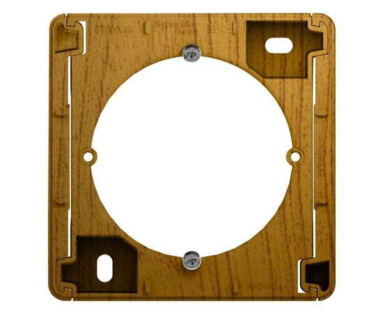 Коробка для наружного монтажа Systeme Electric Glossa дуб GSL000500