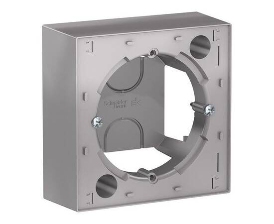 ATLASDESIGN КОРОБКА для наружного монтажа, АЛЮМИНИЙ