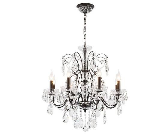 Подвесная люстра Crystal Lux Odelis SP8 Brown, изображение 5