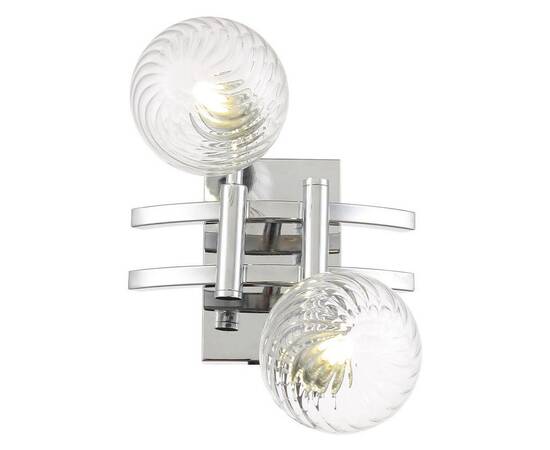 Бра Crystal Lux Luxury AP2 Chrome, изображение 3
