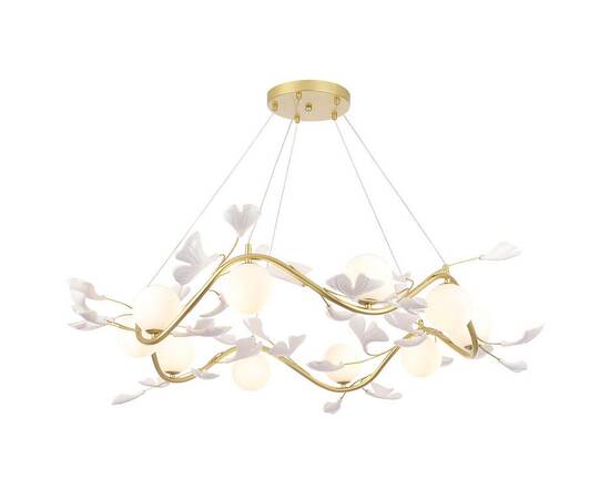 Подвесная люстра Crystal Lux Colibri SP10 Gold, изображение 4