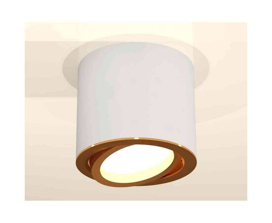 Комплект накладного светильника Ambrella light Techno Spot XS7401004 SWH/PYG белый песок/золото желтое полированное (C7401, N7004), изображение 3