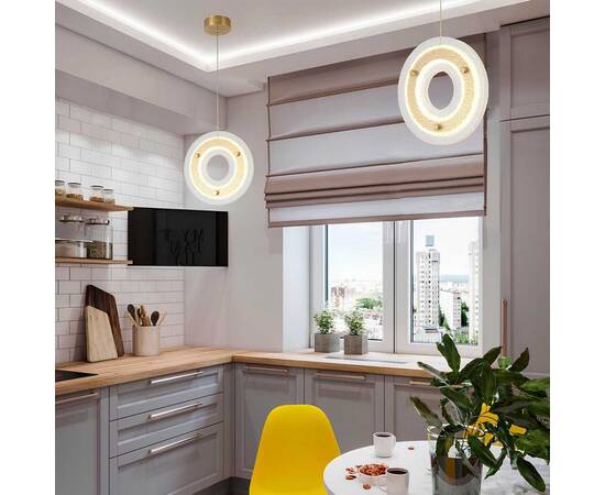 Подвесной светильник Crystal Lux DIEGO SP25W LED BRASS, изображение 8