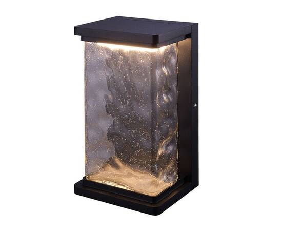 Уличный настенный светодиодный светильник Arte Lamp Atlantis A2313AL-1BK