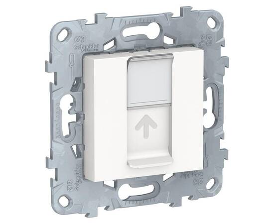 Розетка компьютерная RJ45 Schneider Electric Unica New Cat. 5e UTP NU541118