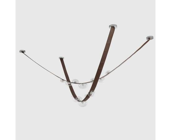 Подвесной светильник Crystal Lux BOSQUE SP7 L3000 BROWN/TRANSPARENT, изображение 2