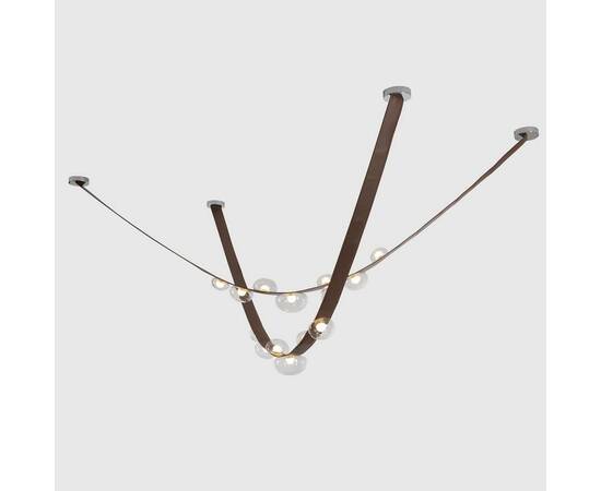 Подвесной светильник Crystal Lux BOSQUE SP7 L3000 BROWN/TRANSPARENT, изображение 3