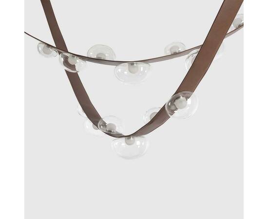Подвесной светильник Crystal Lux BOSQUE SP7 L3000 BROWN/TRANSPARENT, изображение 4