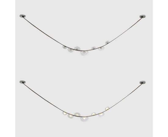 Подвесной светильник Crystal Lux BOSQUE SP7 L3000 BROWN/TRANSPARENT, изображение 7