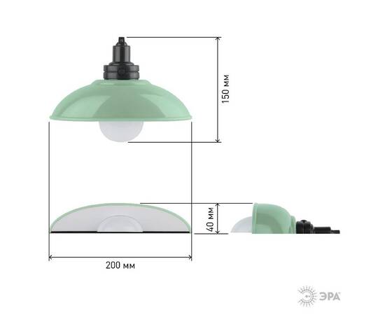 Настенный светильник Эра NLED-487-1W-SW-GR Б0051476, изображение 11