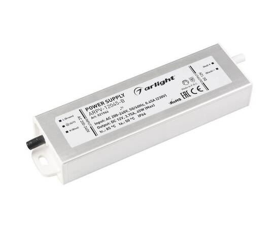 Блок питания Arlight ARPV-45B 12V 45W IP67 3,75A 021964