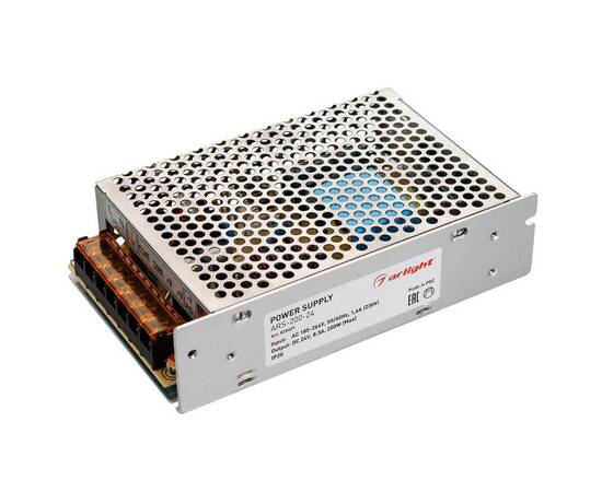Блок питания Arlight ARS-200-24 24V 200W IP20 8.3A 025401