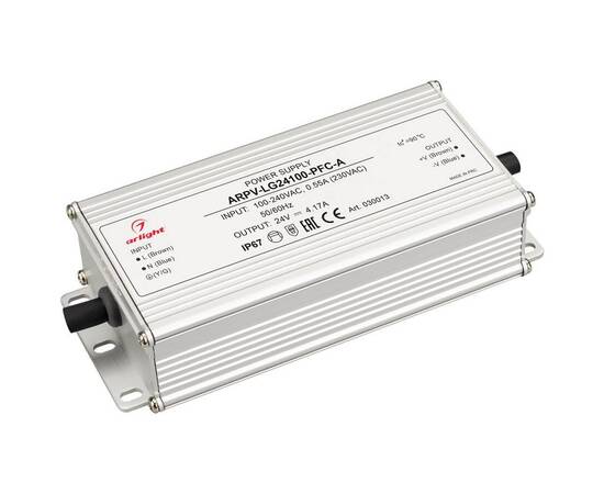 Блок питания Arlight ARPV-LG24100-PFC-A 24V 100W IP67 4,17A 030013