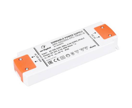 Блок питания Arlight ARV-SN24050-PFC-Triac-B 24V 50W IP20 2,1A 026407(1)