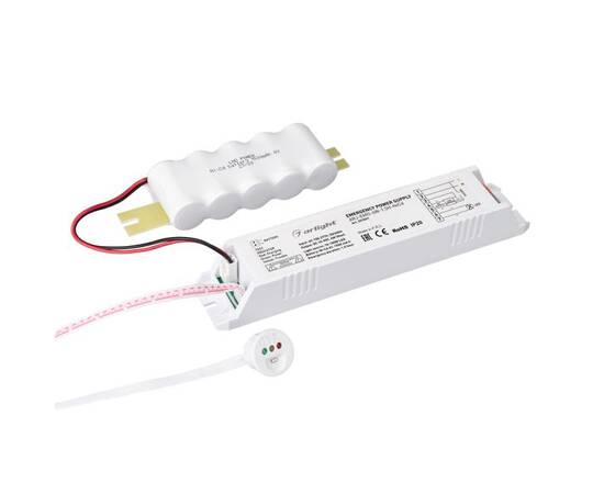 Блок аварийного питания Arlight ARJ-EMG-6W-1.5H-NiCd 10-90V 6W IP20 0,04-0,175A 031831