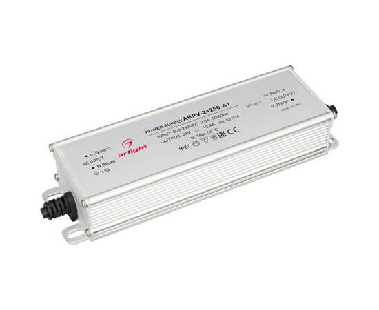 Блок питания Arlight ARPV-24250-A1 24V 250W IP67 10.4A 031514