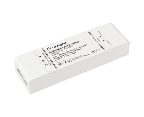 Блок питания Arlight ARV-SN24075-TRIAC 24V 75W IP20 3,125A 030935