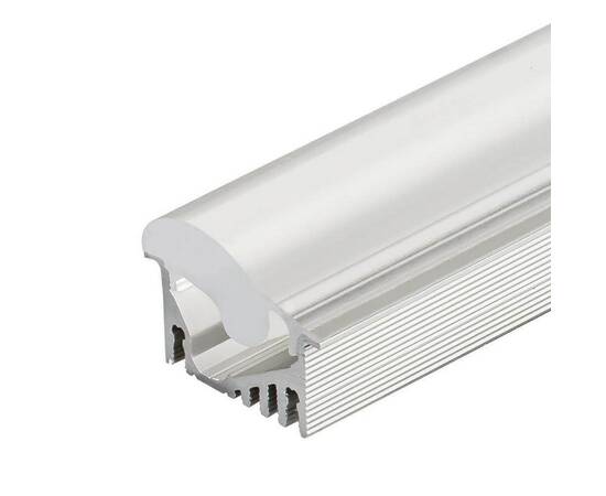 Профиль с рассеивателем Arlight ALU-ASYMETRIC-2000 ANOD+FROST LENS 019270