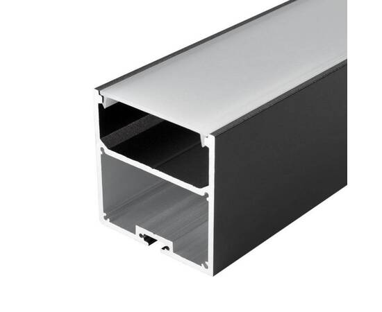 Профиль с рассеивателем Arlight SL-LINE-5050-2500 BLACK+OPAL 027990