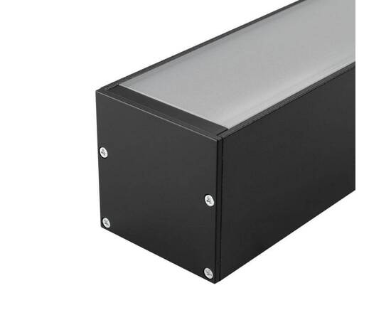 Профиль с рассеивателем Arlight SL-LINE-5050-2500 BLACK+OPAL 027990, изображение 2