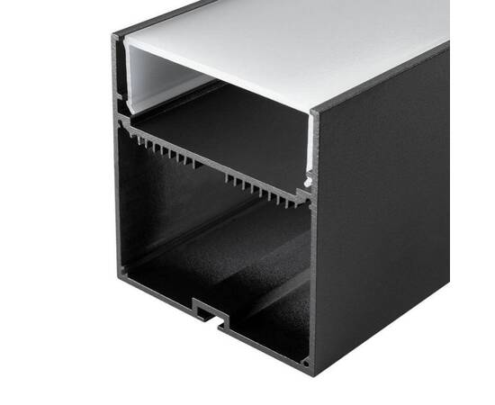Профиль с рассеивателем Arlight SL-LINE-7477-2500 BLACK+OPAL 027991