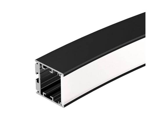 Профиль Arlight SL-ARC-3535-D1500-N90 BLACK (1180мм, дуга 1 из 4) 026596