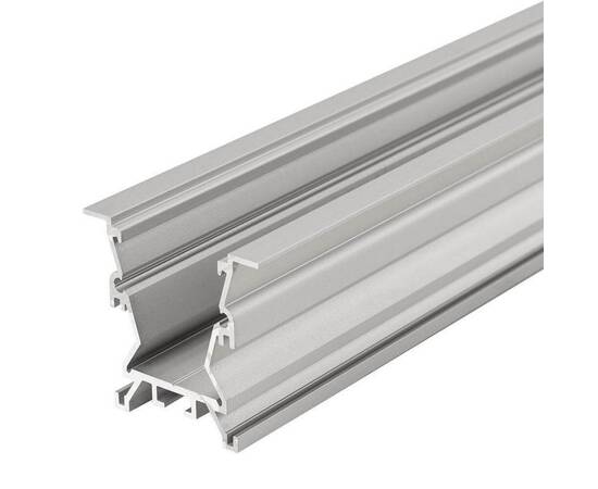 Профиль с рассеивателем Arlight ALU-WIDE-FL-H35-2000 ANOD+FROST 027887, изображение 2