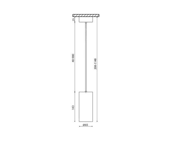Основание для подвесного светильника SWG VL-M6-WH 003422, изображение 2