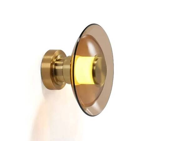 Настенно-потолочный светильник Delight Collection 8665W/S gold/amber