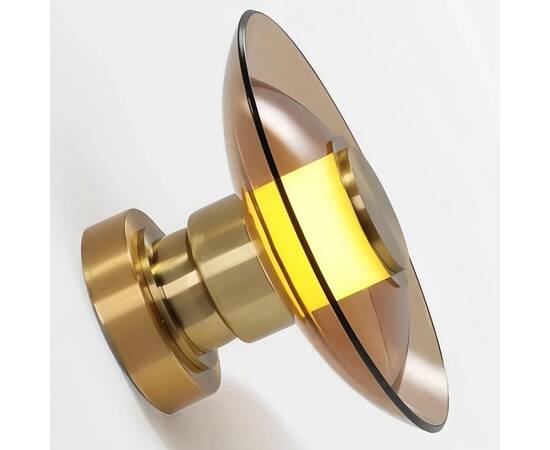Настенно-потолочный светильник Delight Collection 8665W/S gold/amber, изображение 3