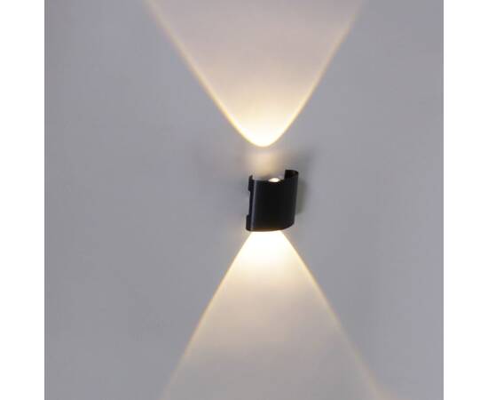 Архитектурный светильник Reluce 86831-9.2-002KT LED2*1W BK, изображение 2