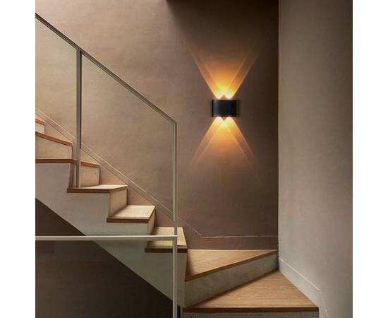 Архитектурный светильник Reluce 86832-9.2-004KT LED4*1W BK, изображение 3